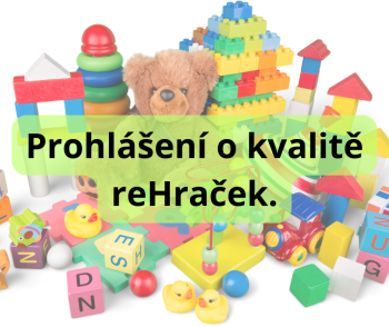 Prehlásenie o kvalite a o záruke na reHračky