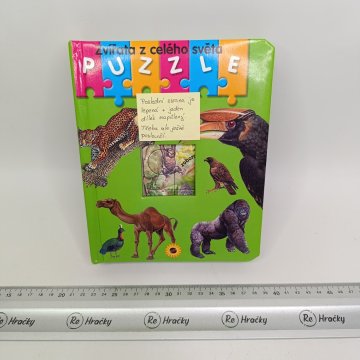 Zvířata z celého světa puzzle