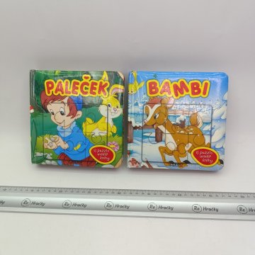 Puzzle knihy Bambi a Paleček