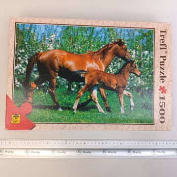 Puzzle koně 1500 ks a ďalšie reHračky