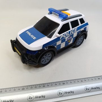 Policejní auto na baterku