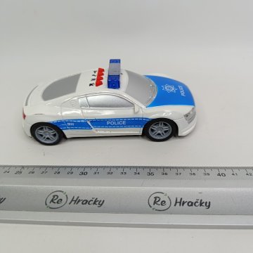 911 auto policie na baterky