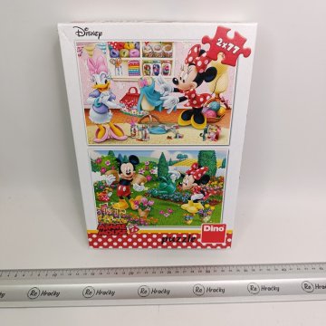 Puzzle Minnie 2x77ks