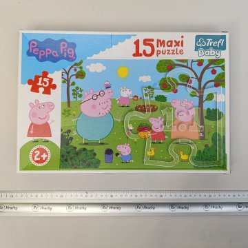 Maxi puzzle prasátko Peppa 15 ks