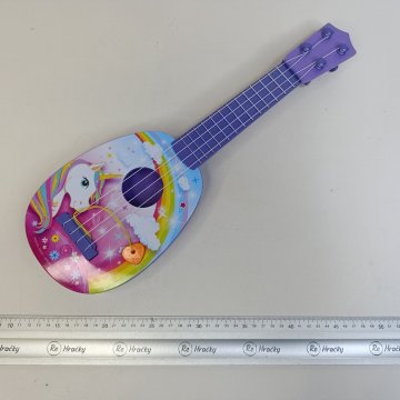 Ukulele s jednorožcem