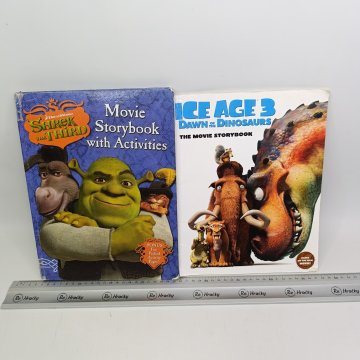 Shrek 3 a Doba ledová 3 aktivity book v AJ